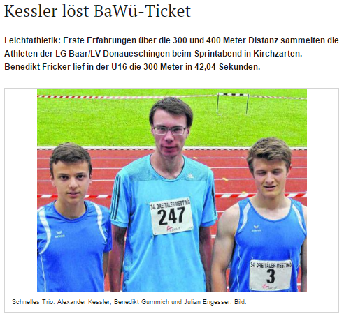 Kessler löst BaWü-Ticket