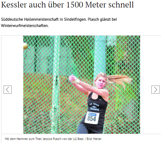 Kessler auch über 1500 Meter schnell