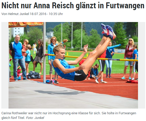 Nicht nur Anna Reisch glänzt in Furtwangen